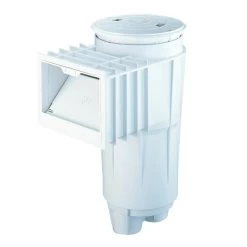 Pentair 2" Bermuda Skimmer Threaded Port With Float Valve Assembly PVC; White