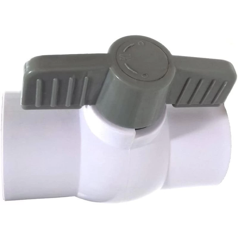 CMP PVC Ball Valve 2" Slip X Slip 3 CMP PVC Ball Valve 2" Slip X Slip