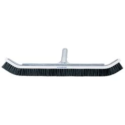 A&B Brush Manufacturing 24" Commercial Curved Wall Brush, Aluminum Back