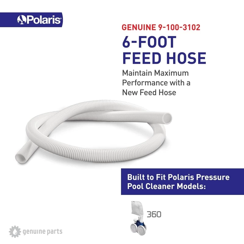 Polaris Genuine OEM, 6 Ft Feed Hose For 360 8 Polaris Genuine OEM, 6 Ft Feed Hose For 360 - Image 6