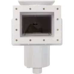 Hayward Complete Skimmer Vinyl/Fiberglass 1.5" FPT, Square Lid, White -Pool Supplies Store Hayward SP10841 weir