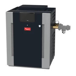 Raypak Heater 399K BTU, Low NOX Natural Gas, ASME, Digital IID, Bronze Header, Cupro-Nickel Heat Exchanger B-R407A-EN-X