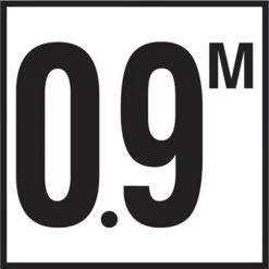 Inlays 0.9 With M 6x6 Tile, 4" Numbers, Non-Skid (Deck), Depth Marker