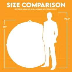 Solar Sun Rings Swimming Pool Solar Cover, Blue Sunburst, 5-Foot Diameter 19 Solar Sun Rings Swimming Pool Solar Cover, Blue Sunburst, 5-Foot Diameter -Pool Supplies Store comparison 01