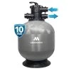Aquamoto EcoPixel 24" Glass Media Pool Filter With 2" Valve -Pool Supplies Store ecopixel 24 1 1