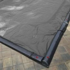 PoolTux 25'x45' Solid, Rectangle Winter Cover, 15 Year King Warranty