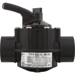 Hayward 2-Way PSV Series Valve 1.5" X 2" -Pool Supplies Store hayward PSV2S side