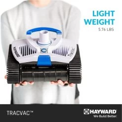 Hayward TracVac Suction, Wall Climbing Pool Cleaner For In-ground Pools Up To 40 Ft In Length – Automatic Pool Vacuum -Pool Supplies Store hayward TracVac 5