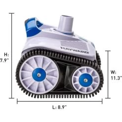 Hayward TracVac Suction, Wall Climbing Pool Cleaner For In-ground Pools Up To 40 Ft In Length – Automatic Pool Vacuum -Pool Supplies Store hayward TracVac 8