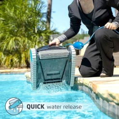 Maytronics Dolphin Nautilus CC With Caddy -Pool Supplies Store nautilus cc quick water releas. 2a