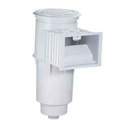 Pentair 1-1/2" Admiral S15 Skimmer Circular Weir Threaded Port White