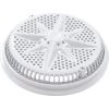 Pentair 8" StarGuard Main Drain Cover With Short Ring, White -Pool Supplies Store pentair starguard 500103 short ring
