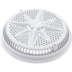 Pentair 8" StarGuard Main Drain Cover With Short Ring, White