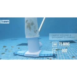 BWT PK Turbo Rechargeable Heavy-Duty Pool Vacuum 13 BWT PK Turbo Rechargeable Heavy-Duty Pool Vacuum -Pool Supplies Store pk turbo pool 1