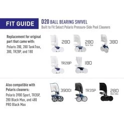 Polaris Genuine OEM Hose Swivel For 380/280/180 Pool Cleaners -Pool Supplies Store polaris D20 03