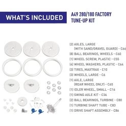 Polaris Genuine OEM 180/280 Factory Tune-up Kit -Pool Supplies Store polaris a49 2