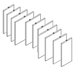 Filbur Sta-Rite S7D75 Full Filter Grid Set (11 Grids)