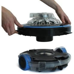 Aquamoto Scrubo Zoom Automatic Pool Cleaner, Cordless Rechargeable Battery Powered -Pool Supplies Store scrubo zoom 2