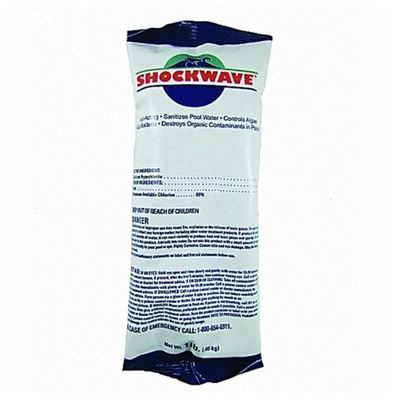 Shockwave 1 Lb Cal-Hypo Shockwave 68% Granular Shock 3 Shockwave 1 Lb Cal-Hypo Shockwave 68% Granular Shock