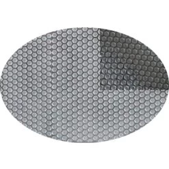 Midwest Canvas 18’ X 34' Oval Clear Supreme Solar Cover, 12 Mil