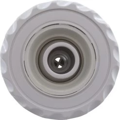 SuperPro Spa Master Scalloped Directional Jet Internal With 3.5" Flange, White -Pool Supplies Store spa master 25591 210 000