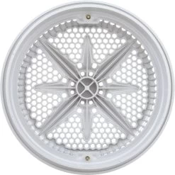 Pentair 8" StarGuard Main Drain Cover With Long Ring, White -Pool Supplies Store starguard 500108 pentair