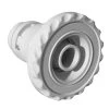 SuperPro Spa Master Scalloped Directional Jet Internal With 3.5" Flange, White -Pool Supplies Store super pro 25591 210 000 sm35in gnt jetdir adj scpnon texwh