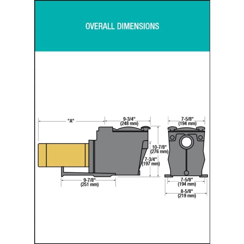 Hayward Super Pump 1HP UR 115/230V 5 Hayward Super Pump 1HP UR 115/230V - Image 3