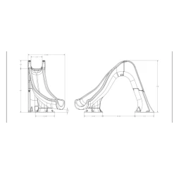 Global Pool Products Tidal Wave Pool Slide - Sand With Light Package, Right Turn GPPSTW-SAND-R-LED 10 Global Pool Products Tidal Wave Pool Slide - Sand With Light Package, Right Turn GPPSTW-SAND-R-LED -Pool Supplies Store tidalwave1 3