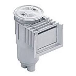 AquaStar Flow Star Standard Skimmer With Water Stop Face, White