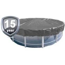 PoolTux 21' Solid, Round Winter Cover, 15 Year King Warranty -Pool Supplies Store winter cover abg 15yr 4